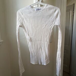 Calvin Klein thin knit long sleeve top